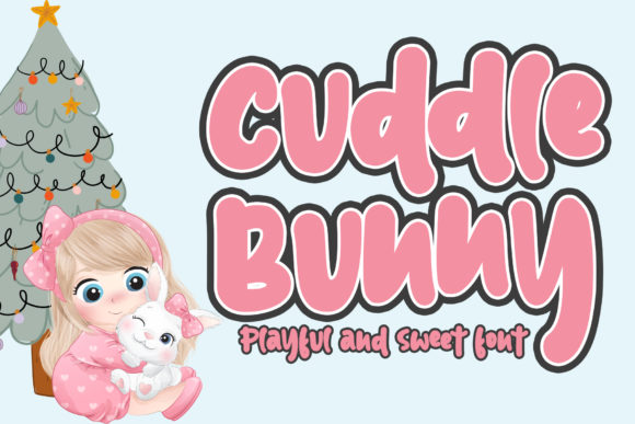 Cuddle Bunny: A Sweet Display Font for Every Project