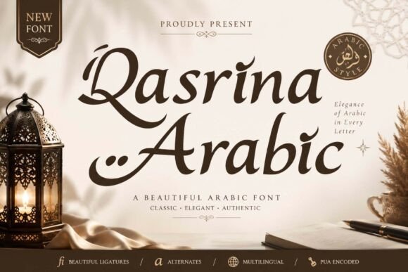 Discover Qasrina Arabic: Your New Favorite Display Font