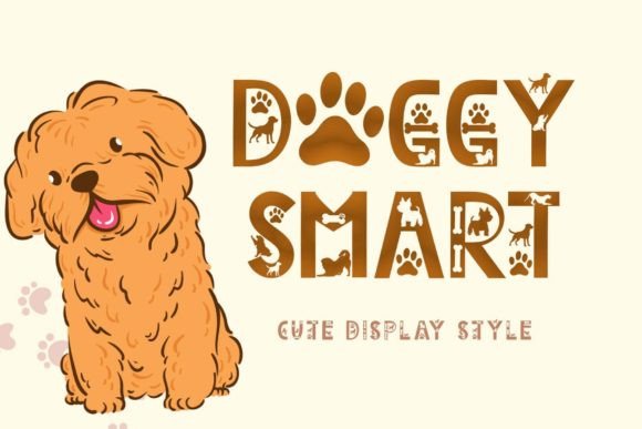 Doggy Smart: The Playful Display Font for Creative Projects