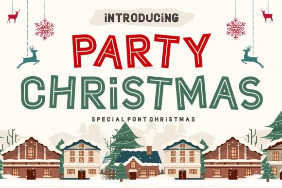 Festive Fun: Choosing the Perfect Party Christmas Font