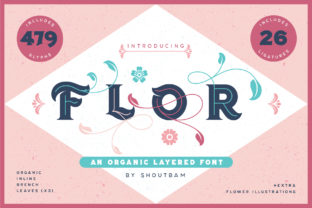Flor: A Versatile Display Font for Elegant Designs