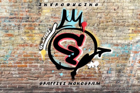 Graffiti Monogram: Bold Street Art Typography for Modern Design