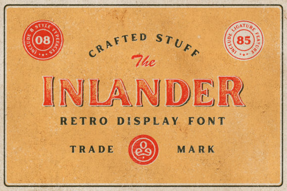 Inlander: A Quirky Display Font for Modern Design