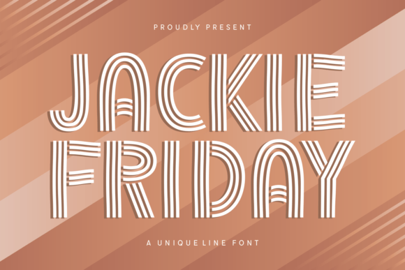 Jackie Friday: The Eye-Catching Display Font for Bold Designs