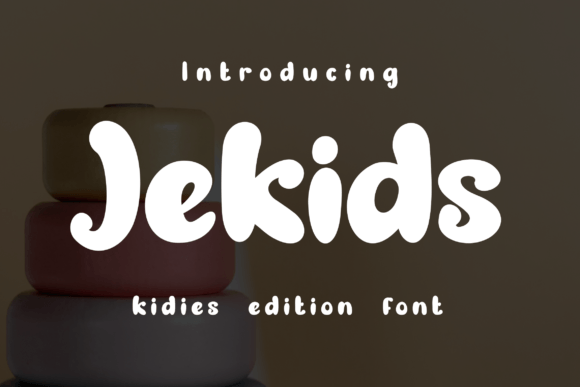 Jekids: A Playful Display Font for Children's Designs
