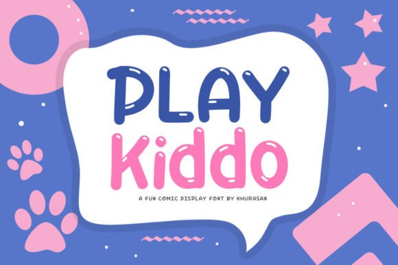 Playkiddo: A Modern Display Font for Creative Projects