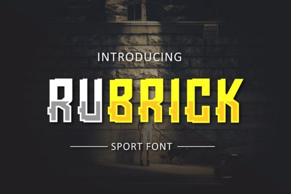 Rubrick: A Bold and Modern Display Typeface for Creators