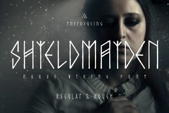 Shieldmaiden: Ancient Runes Meet Modern Display Typography