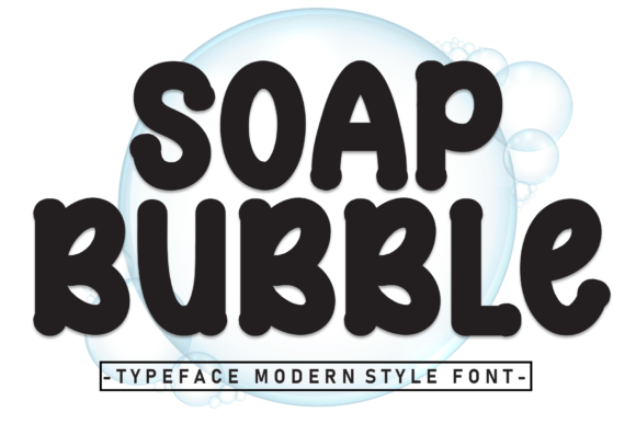 Soap Bubble: A Sweet Handwritten Font for Joyful Designs