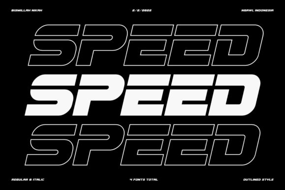 Speed Fez: Bold Display Font for Impactful Branding