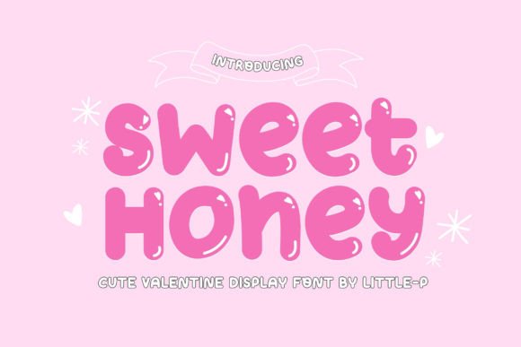 Sweet Honey: A Charming Font for Valentine's Day Designs